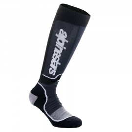 ALPINESTARS MX PLUS calza nero bianco motocross quad enduro