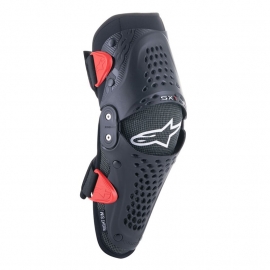 ALPINESTARS GINOCCHIERA SX-1 BIMBO nero rossa Minicross Enduro Quad