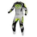 Completo FXR CLUTCH PRO grigio giallo fluo motocross enduro quad