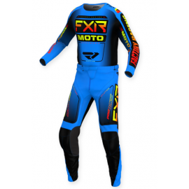 Completo FXR CLUTCH BAMBINO inferno blu motocross enduro quad