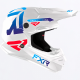 Casco BAMBINO FXR LEGION PATRIOT bianco e blu motocross enduro quad