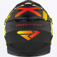 Casco BAMBINO FXR LEGION INITION nero e giallo motocross enduro quad