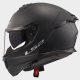 Casco Integrale LS2 FF808 STREAM II matt nero moto da strada scooter