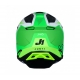 Casco Motocross Just1 J40 FLASH FLUO verde bianco nero Enduro Quad Supermotard