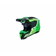 Casco Motocross Just1 J40 FLASH FLUO verde bianco nero Enduro Quad Supermotard