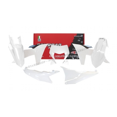 RTECH KIT PLASTICHE KTM EXC-EXCF 2024 colore BANCO