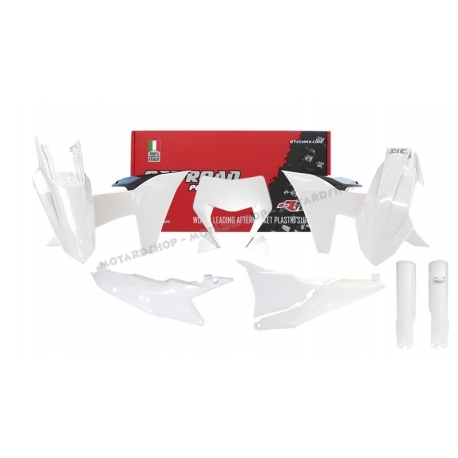 RTECH KIT PLASTICHE KTM EXC-EXCF 2024 colore BIANCO