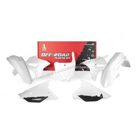 RTECH KIT PLASTICHE HONDA CRF250 22/24 CRF450 21/24 colore BIANCO