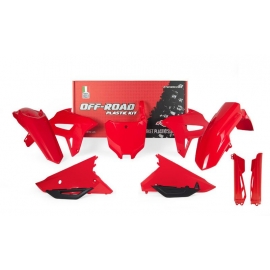 RTECH KIT PLASTICHE HONDA CRF250 22/24 CRF450 21/24 colore ROSSO