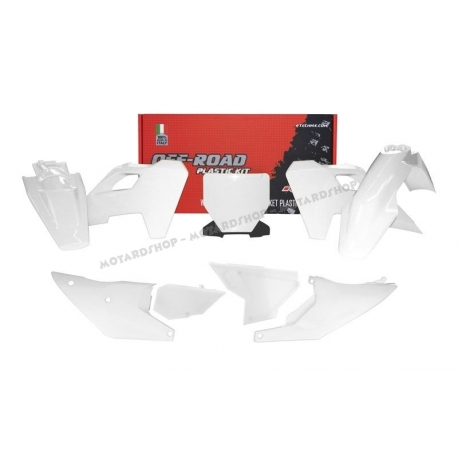 RTECH KIT PLASTICHE HUSQVARNA TC/FC 23/24 TX/FX 23/24  colore BIANCO