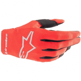 ALPINESTARS GUANTO RADAR rosso grigio motocross enduro quad mtb