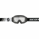 Maschera SCOTT SPLIT OTG bianca e nera per occhiali da vista motocross enduro dh
