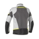 Giacca CLOVER AIRJET 5 grigia gialla ventilata moto strada granturismo