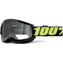 Maschera 100% STRATA 2 SOLAR ECLIPSE lente chiara Motocross Enduro Mtb