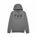 FOX Felpa con Cappuccio Non Stop grigia casual motocross