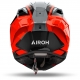 CASCO moto AIROH GP 800 MASTER grigio arancione 
