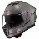 Casco Integrale LS2 FF808 STREAM II solid grigio moto da strada scooter