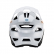 Leatt Casco MTB 2.0 ENDURO bianco nero mentoniera rimovibile Mtb Enduro Freeride