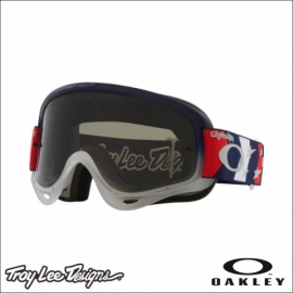 Maschera OAKLEY O FRAME MX TLD RWB STARS lente grigio scura