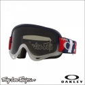 Maschera OAKLEY O FRAME MX TLD RWB STARS lente grigio scura