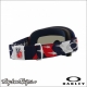 Maschera OAKLEY O FRAME MX TLD RWB STARS lente grigio scura