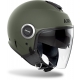 Casco AIROH HELIOS COLOR verde militare scooter vespa moto 
