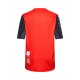 Maglia manica corta BAMBINO FOX DEFEND ELEVATED  25  rosso fluo Downhill ENDURO MTB