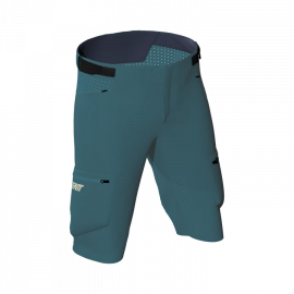 LEATT Pantaloncini MTB corti ALLMTN 2.0 per bambino turchese cross country