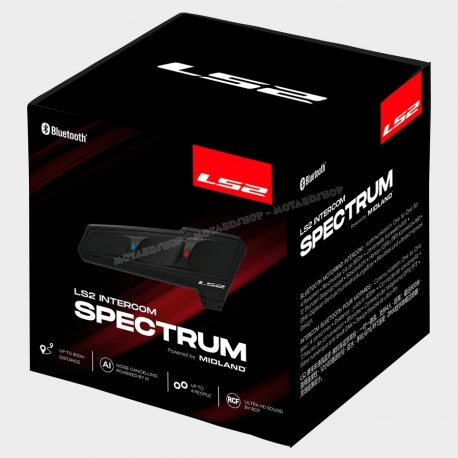 Interfono LS2 INTERCOM SPECTRUM adatto ai caschi ls2 predisposti per interfono