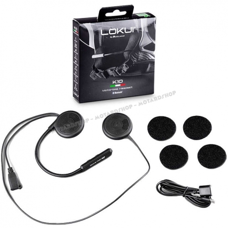 MIDLAND LOKUI K10 auricolare bluetooth risponditore telefonico per moto e scooter
