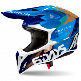 CASCO AIROH WRAAAP 6DAYS ITALIA motocross, enduro quad