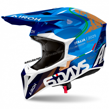 CASCO AIROH WRAAAP 6DAYS ITALIA motocross, enduro quad