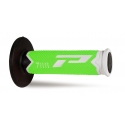 PROGRIP MANOPOLA 788 TRIPLA MESCOLA bianco verde fluo nero motocross enduro quad