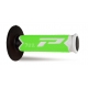 PROGRIP MANOPOLA 788 TRIPLA MESCOLA bianco verde fluo nero motocross enduro quad