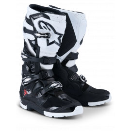 Stivale ALPINESTARS TECH 7 ENDURO bianco e nero enduro quad