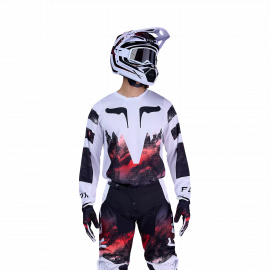 Completo motocross FOX 180 BLACKOUT 2025 nero enduro quad