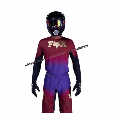 Completo motocross FOX 360 DRIP 2026 ruggine e viola enduro quad