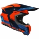 CASCO AIROH TWIST 3 FANCY arancione blu motocross, enduro quad