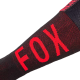 FOX FLEXAIR FRACTURE  rosso fluo calza lunga per ginocchiera motocross enduro quad