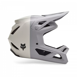 Casco FOX RAMPAGE 5050 grigio chiaro mtb dh enduro