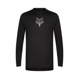 Maglia FOX RANGER  FOX HEAD maniche lunghe nera  Dh ENDURO MTB