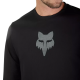 Maglia FOX RANGER  FOX HEAD maniche lunghe nera  Dh ENDURO MTB