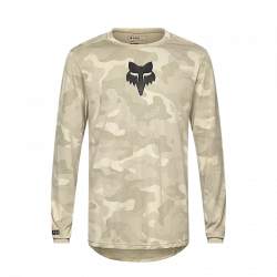 Maglia FOX RANGER TRUDRI crema maniche lunghe Dh ENDURO MTB