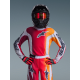 Completo motocross bambino Alpinestars FLUID PORTL rosso grigio chiaro enduro Quad