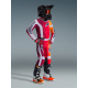 Completo motocross bambino Alpinestars FLUID PORTL rosso grigio chiaro enduro Quad