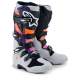 Stivale ALPINESTARS TECH 7 nero grigio arancione viola enduro quad