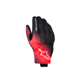 Guanto ALPINESTARS REEF V2 in tessuto nero rosso moto strada scooter
