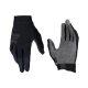 Guanto LEATT MTB 1.0 GripR nero e grigio mtb dh enduro