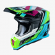Casco Motocross JUST1 J22F FRENETIC multicolor Enduro Quad Supermotard
