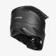 Casco Motocross JUST1 J40 SOLID nero Enduro Quad Supermotard